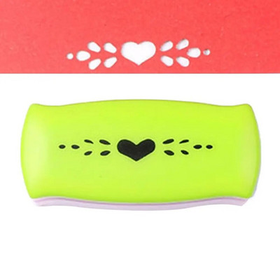 S Flower Embossing Punch Fancy Border Punch DIY Scrapbooking Ručno izrađeni uređaj za rubove Ukrasni rubni rezač papira Umjetnički obrti