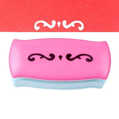 S Flower Embossing Punch Fancy Border Punch DIY Scrapbooking Ručno izrađeni uređaj za rubove Ukrasni rubni rezač papira Umjetnički obrti