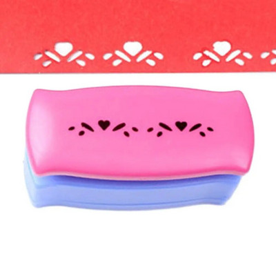 S Flower Embossing Punch Fancy Border Punch DIY Scrapbooking Ručno izrađeni uređaj za rubove Ukrasni rubni rezač papira Umjetnički obrti