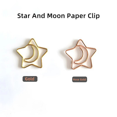 10 tk/partii loominguline kirjaklamber Roosa kuldne metallist kirjaklamber dekoratiivne järjehoidja köitja kujuga klambrid armsad kirjatarbed kontoritarbed