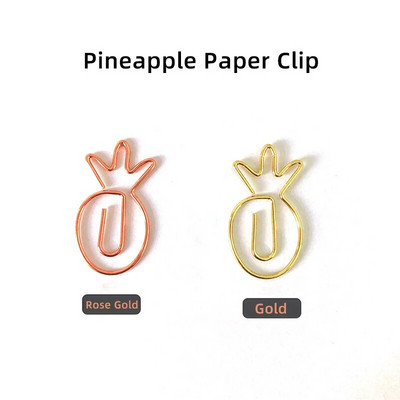 10 tk/partii loominguline kirjaklamber Roosa kuldne metallist kirjaklamber dekoratiivne järjehoidja köitja kujuga klambrid armsad kirjatarbed kontoritarbed