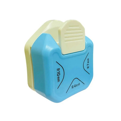 1 ΤΕΜ. 3 σε 1 Γωνιακό στρογγυλό γροθιά 3 κατευθύνσεων Γωνιακό κόφτη για χειροποίητες χειροτεχνίες DIY Κάρτα κατασκευής Scrapbooking Photo Cutter Χαρτικά