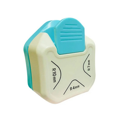 1 ΤΕΜ. 3 σε 1 Γωνιακό στρογγυλό γροθιά 3 κατευθύνσεων Γωνιακό κόφτη για χειροποίητες χειροτεχνίες DIY Κάρτα κατασκευής Scrapbooking Photo Cutter Χαρτικά