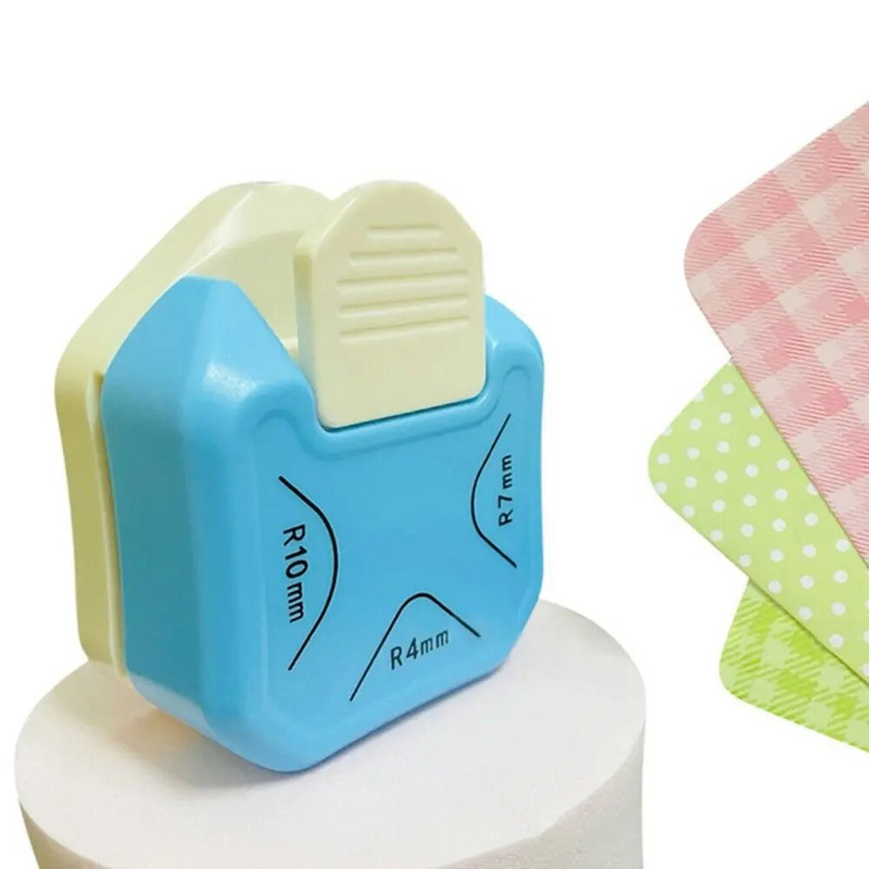 1 ΤΕΜ. 3 σε 1 Γωνιακό στρογγυλό γροθιά 3 κατευθύνσεων Γωνιακό κόφτη για χειροποίητες χειροτεχνίες DIY Κάρτα κατασκευής Scrapbooking Photo Cutter Χαρτικά