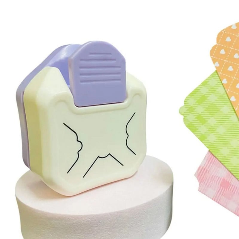 1 ΤΕΜ. 3 σε 1 Γωνιακό στρογγυλό γροθιά 3 κατευθύνσεων Γωνιακό κόφτη για χειροποίητες χειροτεχνίες DIY Κάρτα κατασκευής Scrapbooking Photo Cutter Χαρτικά