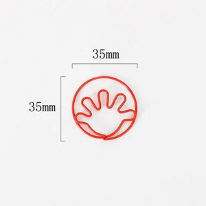 TUTU 20 gab./iepakojumā jauki, krāsaini žesti Papīra saspraudes Kawaii Kancelejas preces Metāls Caurspīdīgs Saspraudes Saspraudes Fotogrāfijas Biļetes Piezīmes Vēstule H0473