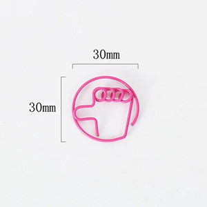 TUTU 20 gab./iepakojumā jauki, krāsaini žesti Papīra saspraudes Kawaii Kancelejas preces Metāls Caurspīdīgs Saspraudes Saspraudes Fotogrāfijas Biļetes Piezīmes Vēstule H0473