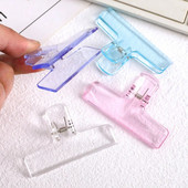 Kawaii Transparent Binder Clips File Documents Clips Notebook Paperclips Σελιδοδείκτες Ευρετήριο σελίδας Εισιτήρια Σφιγκτήρες βιβλιοδεσίας Αναλώσιμα