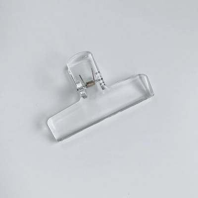 Kawaii Transparent Binder Clips File Documents Clips Notebook Paperclips Σελιδοδείκτες Ευρετήριο σελίδας Εισιτήρια Σφιγκτήρες βιβλιοδεσίας Αναλώσιμα