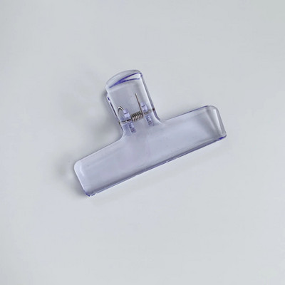 Kawaii Transparent Binder Clips File Documents Clips Notebook Paperclips Σελιδοδείκτες Ευρετήριο σελίδας Εισιτήρια Σφιγκτήρες βιβλιοδεσίας Αναλώσιμα