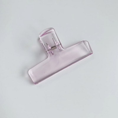 Kawaii Transparent Binder Clips File Documents Clips Notebook Paperclips Σελιδοδείκτες Ευρετήριο σελίδας Εισιτήρια Σφιγκτήρες βιβλιοδεσίας Αναλώσιμα