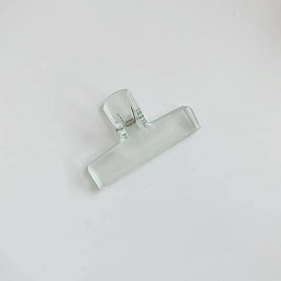 Kawaii Transparent Binder Clips File Documents Clips Notebook Paperclips Σελιδοδείκτες Ευρετήριο σελίδας Εισιτήρια Σφιγκτήρες βιβλιοδεσίας Αναλώσιμα