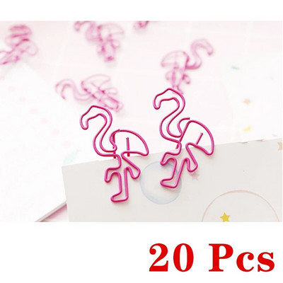 20 PC Cute Cartoon Ροζ Γουρουνάκι Ζώο σελιδοδείκτης συνδετήρας κοίλο έξω μεταλλικό συνδετικό κλιπ Σημειώσεις Επιστολή επιστολόχαρτα Αξεσουάρ γραφείου