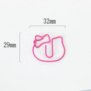 TUTU 10gab/iepakojumā Kaķu saspraudes Grāmatzīmju plānotājs Atgādņu saspraudes grāmatu kancelejas precēm Skolas kancelejas piederumi Kancelejas piederumi H0475