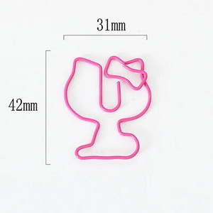 TUTU 10gab/iepakojumā Kaķu saspraudes Grāmatzīmju plānotājs Atgādņu saspraudes grāmatu kancelejas precēm Skolas kancelejas piederumi Kancelejas piederumi H0475