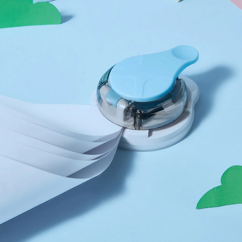 1 ΤΕΜ. 3 σε 1 R4 R7 R10 Πλαστικό μηχάνημα διάτρησης DIY κάρτα με τρύπες από χαρτί Κύκλος μοτίβο φωτογραφίας εργαλείο κοπής Scrapbooking puncher