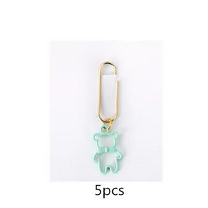 ALLTU 5gab Creative candy trušu saspraudes grāmatzīmes ziņojuma saspraude rotā skolas kancelejas preces