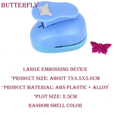 Gėlių „Furador“ „pasidaryk pats“ iš popierinio pjaustymo putplasčio aparatas perforatorius „Scrapbooking“ darbo taupymas, skirtas vaikams „Hole Punch“ įspaudimas 2,5 cm paveikslas, rankų darbo