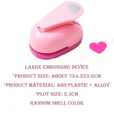 Gėlių „Furador“ „pasidaryk pats“ iš popierinio pjaustymo putplasčio aparatas perforatorius „Scrapbooking“ darbo taupymas, skirtas vaikams „Hole Punch“ įspaudimas 2,5 cm paveikslas, rankų darbo