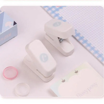 Mini Mushroom Hole Puncher Disc Ring Binding cutter Paper puncher Craft Diy Tool Offices Χαρτικά γραφεία