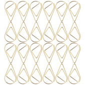 100 tk kirjaklambrid klambrid paberitöö fail Järjehoidjad pulmapisara klamber pulmakutsekaardid kontori dokumenditarbed