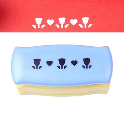 Creative S Flower Design Fancy Border Punch Διακοσμητικά προμήθειες κοπής περιγράμματος Ανάγλυφο διάτρητο χαρτοκόπτη Χειροποίητη συσκευή άκρων