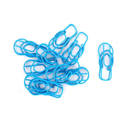 ALLTU 10 τμχ Μπλε κλιπ παντόφλα σπιτιού Διασκεδαστικός σελιδοδείκτης Σήμα σχολικής γραφικής ύλης γραφείου