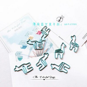 TUTU 20PCS/LOT zvijezda alpaka sirena Papir svijetlo zelene boje Smiješne kawaii oznake za uredsku školsku štipaljku za označavanje papira H0459