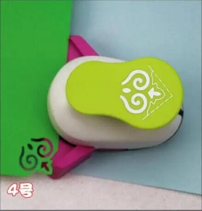 Ανάγλυφο DIY γωνιακό χαρτί εκτύπωσης κάρτας Κόφτης Λεύκωμα Shaper μεγάλη συσκευή ανάγλυφου Hole Punch Kids Handmade Craft