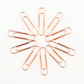 Ροζ χρυσό 15/28/33/50 χιλιοστά Σημειωματάριο βιβλιοδεσίας σελιδοδείκτης Κλιπς Αξεσουάρ Κλιπς Βιβλιοδετικό Σταθερά είδη γραφείου