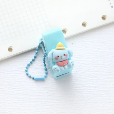 Mini caurumotājs 1 caurums Cute Paper Punch Amatniecības skolas biroja piederumi Kancelejas preces