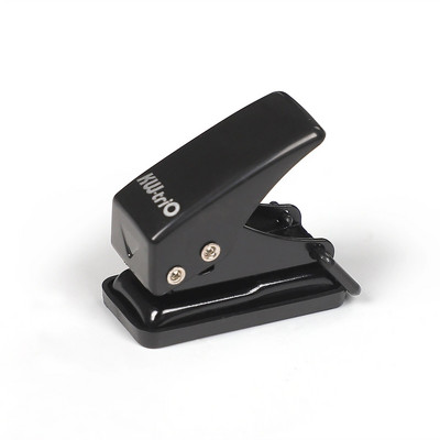 4 mudelit Lihtne mini-ühe paberipuncher Väike värske kaasaskantav kontoriköitmistarbed Ajakirja väljalõigete album Hole Punch Kirjatarbed