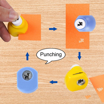 Craft Hole Punch Λεύκωμα χαρτιού DIY Mini puncher για παιδιά