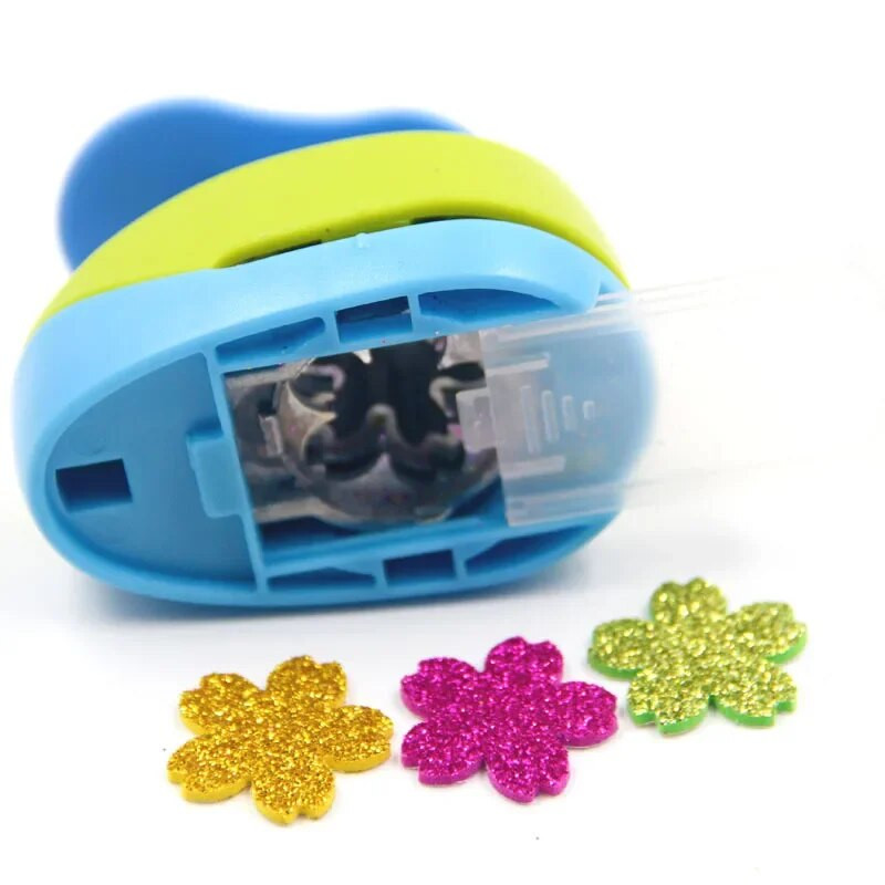 Δωρεάν αποστολή Flower Furador 7*6*4,5cm Diy Paper Cut Eva Foam Maker Puncher Scrapbooking Labor Saving for Kid Hole Punch Ανάγλυφο