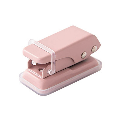 Mini perforatoare cu flori drăguțe, perforatoare portabilă cu o singură gaură, instrumente de bricolaj, papetărie coreeană, materiale de legare pentru birou, școală, kawaii