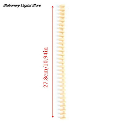 1/10 tk 30 auku lahtistest lehtedest paberist raamaturingid rõngas väljalõigete albumi köitja spiraal A4 märkmiku köitmisklambrid