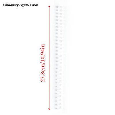 1/10 tk 30 auku lahtistest lehtedest paberist raamaturingid rõngas väljalõigete albumi köitja spiraal A4 märkmiku köitmisklambrid