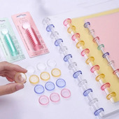 Seeneauguga sidumispandlaga 15/20 mm armastussüdamega ketaste rõngas, mis sobib lahtiste lehtedega märkmikuplaneerija päevikuraamatute jaoks