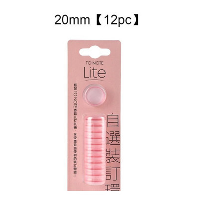 Seeneauguga sidumispandlaga 15/20 mm armastussüdamega ketaste rõngas, mis sobib lahtiste lehtedega märkmikuplaneerija päevikuraamatute jaoks