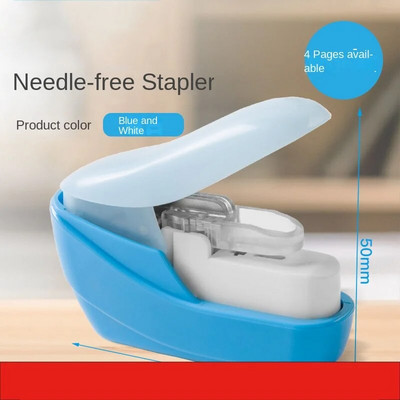 Bez nagiem Bez skavu skavošanas mašīna Mini jauka grāmata bez skavotāju skavotājs Papīra skavotājs bez skavotāju bez maksas