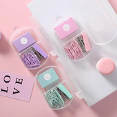 Mini Morandi krāsu metāla skavotāju komplekts ar skavām Iesiešanas rīki Kancelejas preces Biroja skolas piederumi 2023. gada jaunums