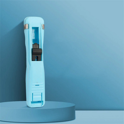 Mini bezizsekojams atkārtoti lietojams rokas skava, spiežams skavotājs papīrs grāmatu fails Biroja skola studentu saistviela Iesiešanas rīki Izejmateriāli Piederumi