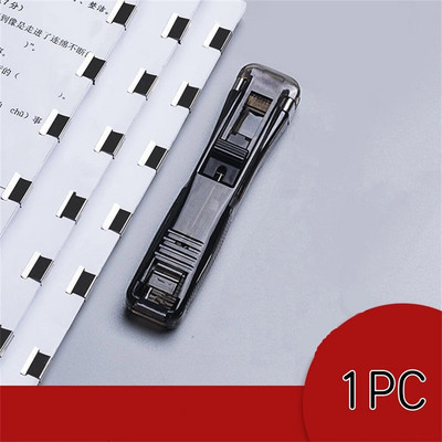 Mini bezizsekojams atkārtoti lietojams rokas skava, spiežams skavotājs papīrs grāmatu fails Biroja skola studentu saistviela Iesiešanas rīki Izejmateriāli Piederumi