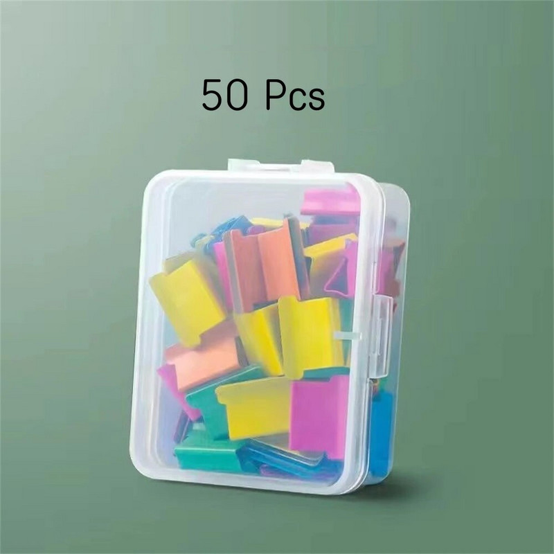 Mini bezizsekojams atkārtoti lietojams rokas skava, spiežams skavotājs papīrs grāmatu fails Biroja skola studentu saistviela Iesiešanas rīki Izejmateriāli Piederumi