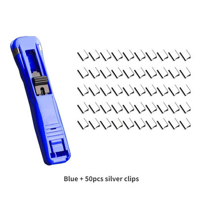 Permatomo spaustuko stūmiklio popieriaus segtuvo segtuko montavimo išmontavimo įrankis, skirtas personalo bandomajam popieriaus tvirtinimo segtuko segiklis Biuro priedai