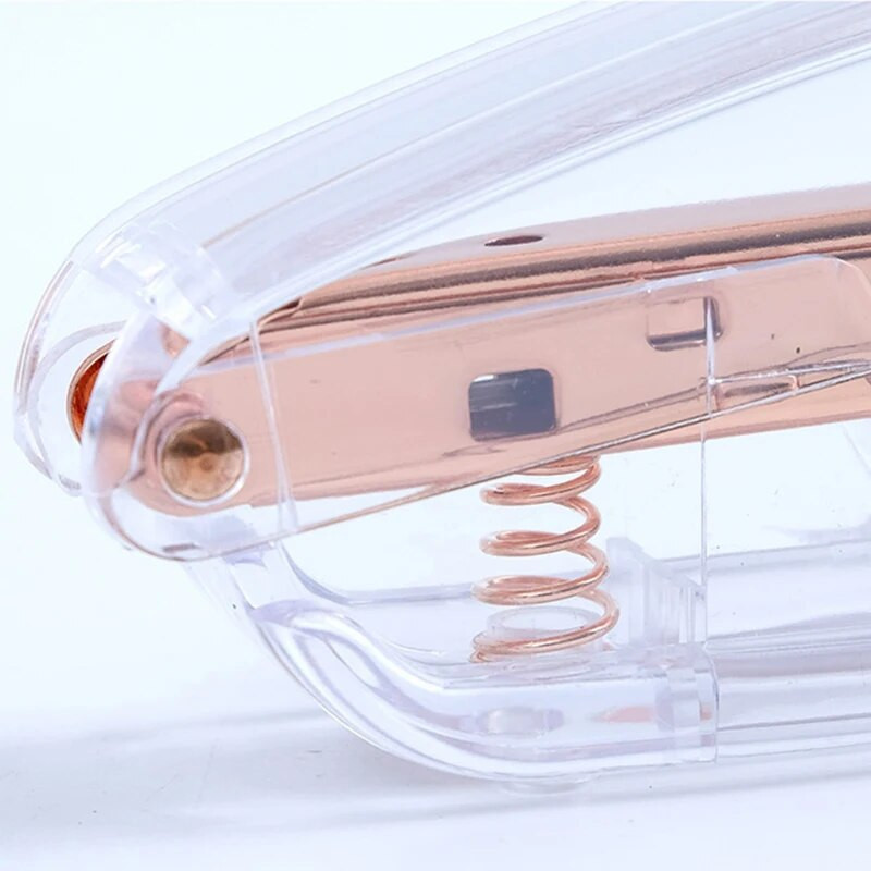 Akrila caurspīdīgs skavotājs biroja piederumu uzglabāšanas dokumentu iesiešanas mašīna