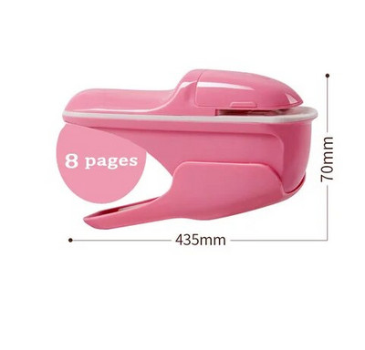 Neskavuma skavotāja skavošanas mašīna Mini Cute Book Bezskavu skavotājs Papīra skavotājs Skavotājs Bezmaksas skavotājs Bezadatas skavotājs