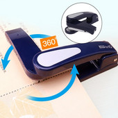 L74A Capsator rotativ de 360 de grade 2-25 de coli A4 Capacitate de hârtie Mașină de legătorie Materiale manuale de legare pentru birou, acasă, școală