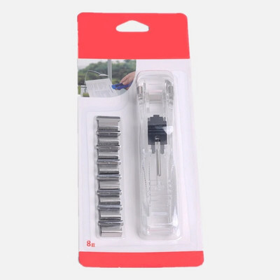 Συρραπτικό κούρεμα χεριού ώθησης με μεταλλικό κλιπ με συρραπτικό με επαναχρησιμοποιούμενο συρραπτικό οργάνωσης, επαναχρησιμοποιούμενο σφιγκτήρα ώθησης για χαρτικά αρχείων εγγράφων