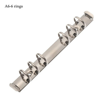 A4/B5/A5/A6/A7 metallist spiraalrõngad köiteklamber Lahtised lehtedega failikaustaklambrid sülearvuti tarvikud kirjatarbed